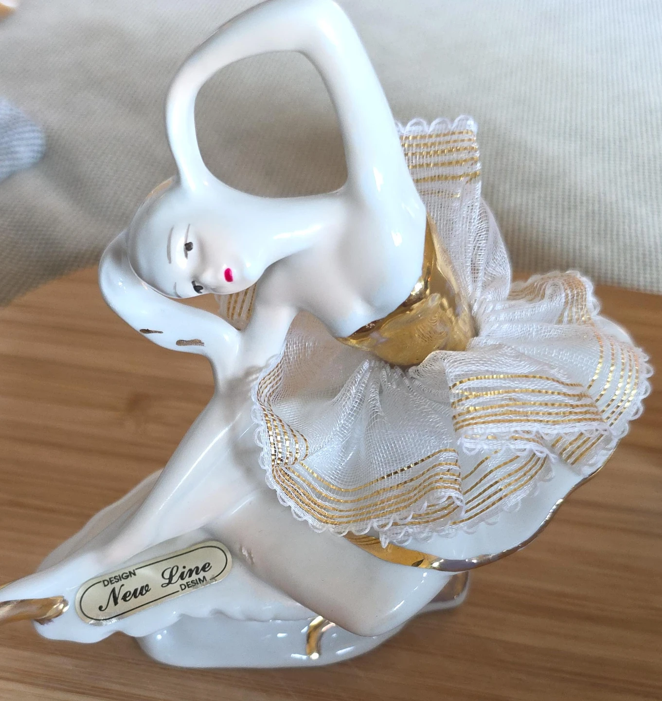 New Line Design Porcelain Ballerina Figurine