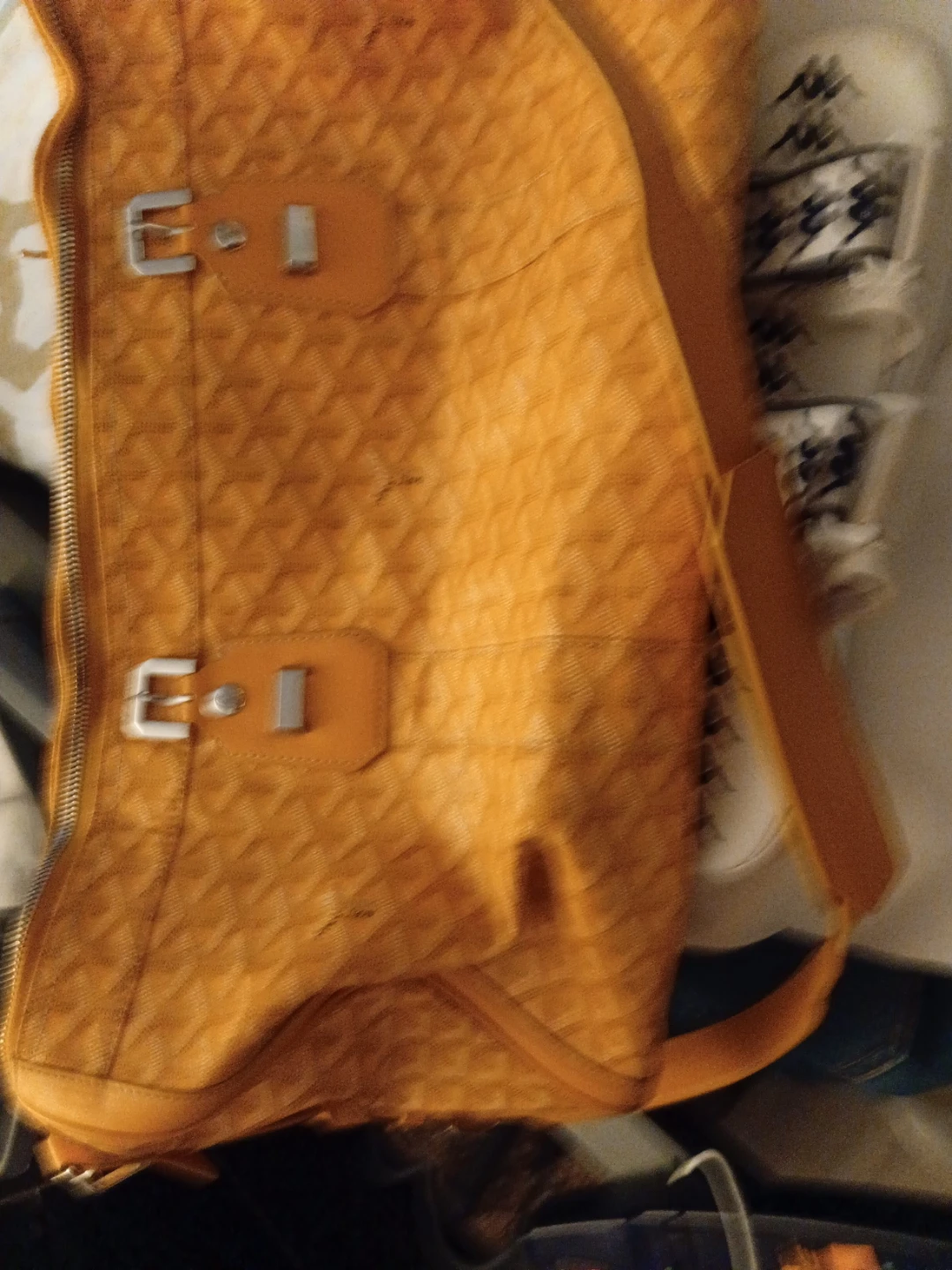 Orange Goyard Bag
