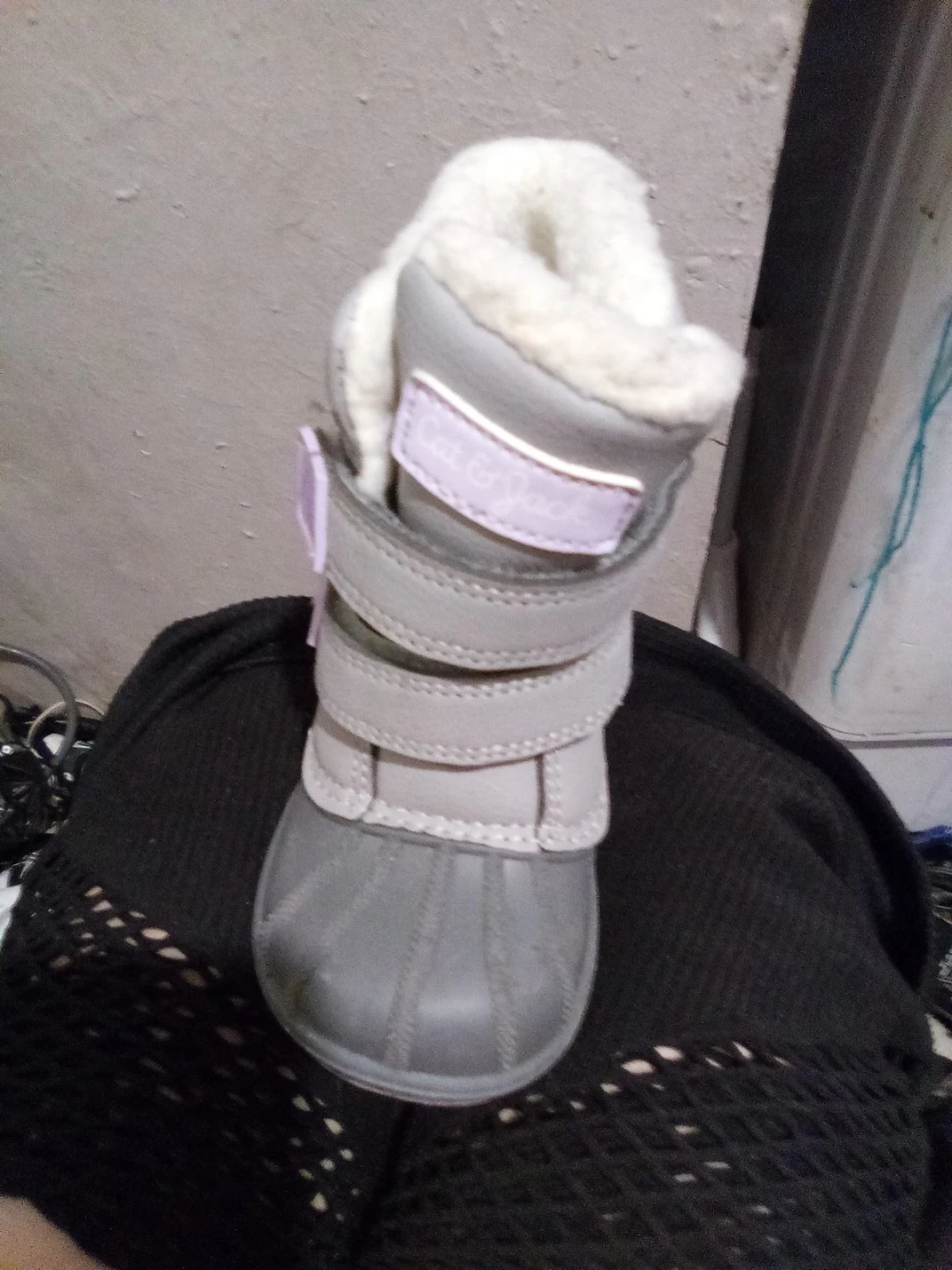 Cat & Jack Toddler Winter Boots Gray