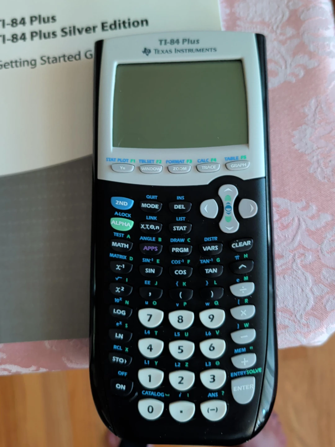 Texas Instruments TI-84 Plus Silver Edition Graphing Calculator