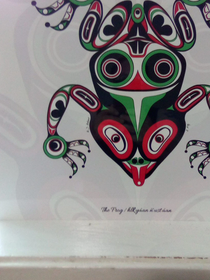 Art Print - The Frog / Hlk'yaaan n'ust'aan
