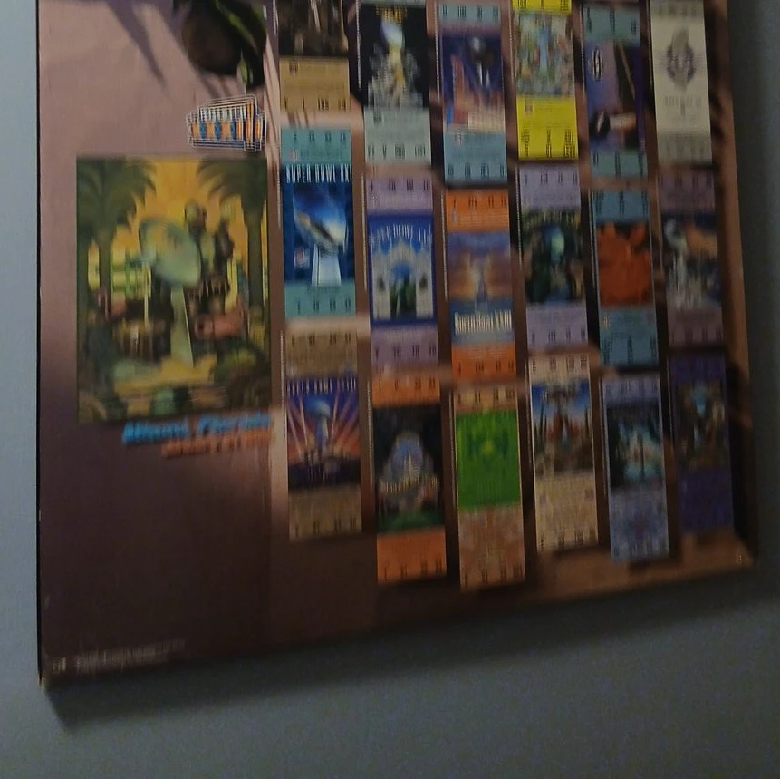 Movie Poster & Ticket Display