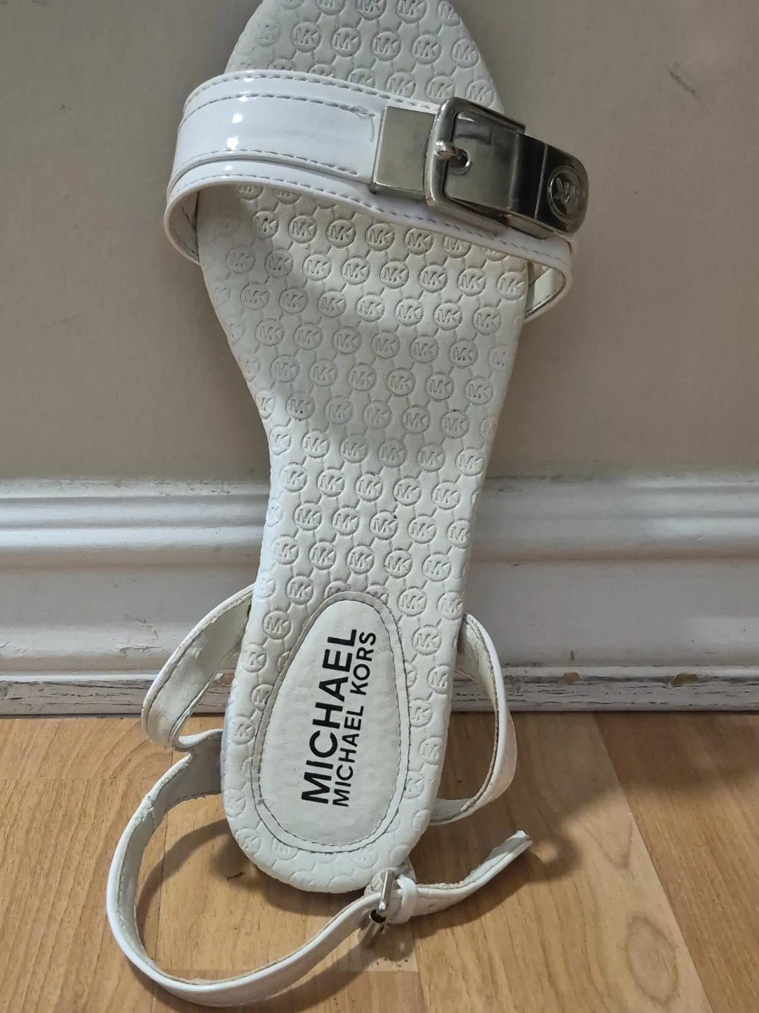 Michael Kors White Sandals US4