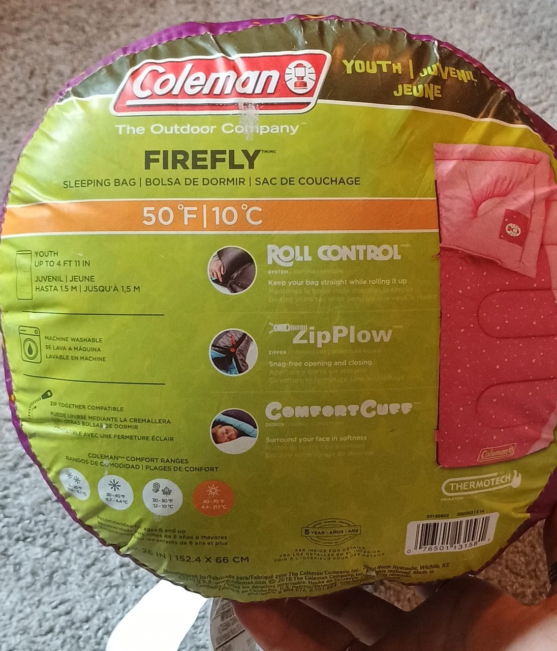 Coleman Firefly Youth Sleeping Bag