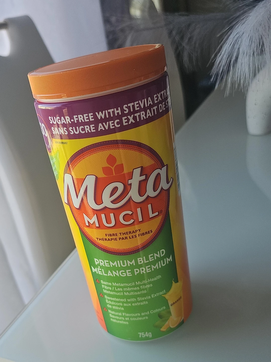 Metamucil Premium Blend Fibre Therapy Orange Flavour 754g