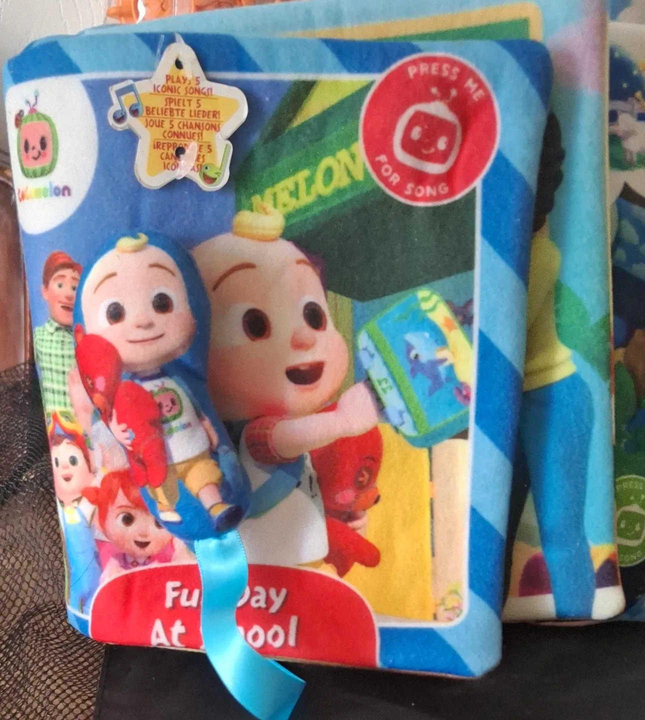 Cocomelon Musical Plush Book