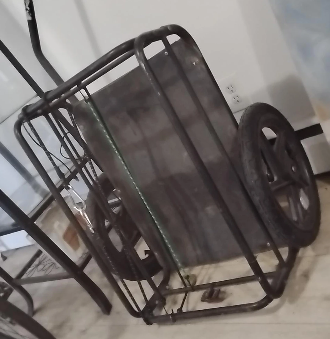 Folding Utility Cart with Wheels