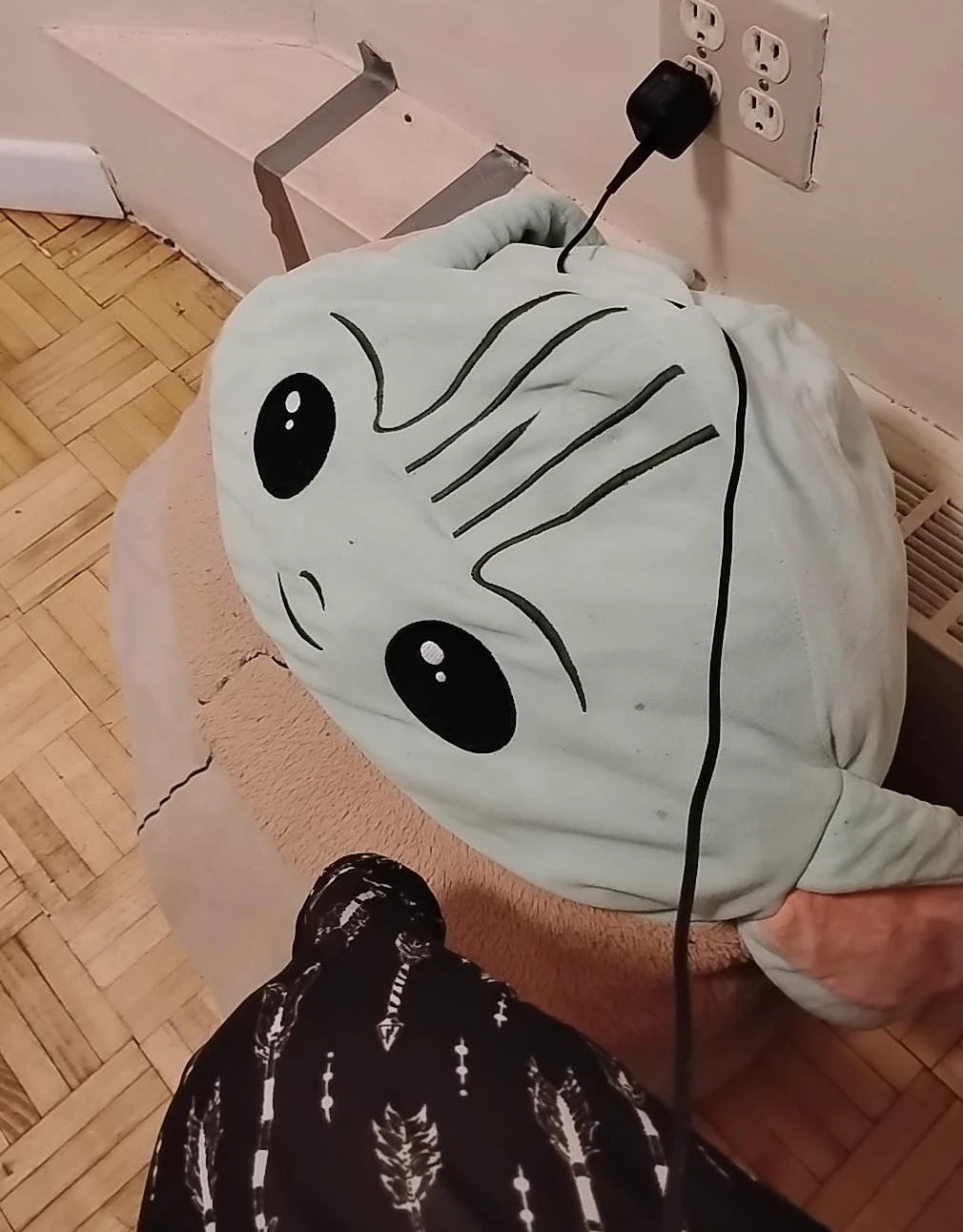 Baby Yoda Plush Toy Pillow