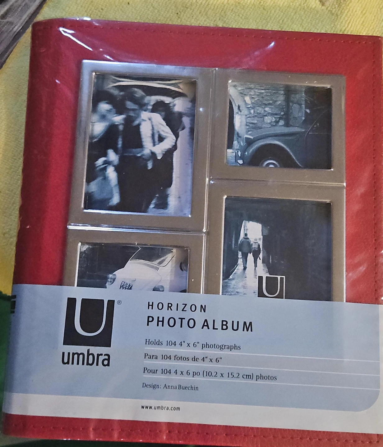 Umbra Horizon Photo Album - Red