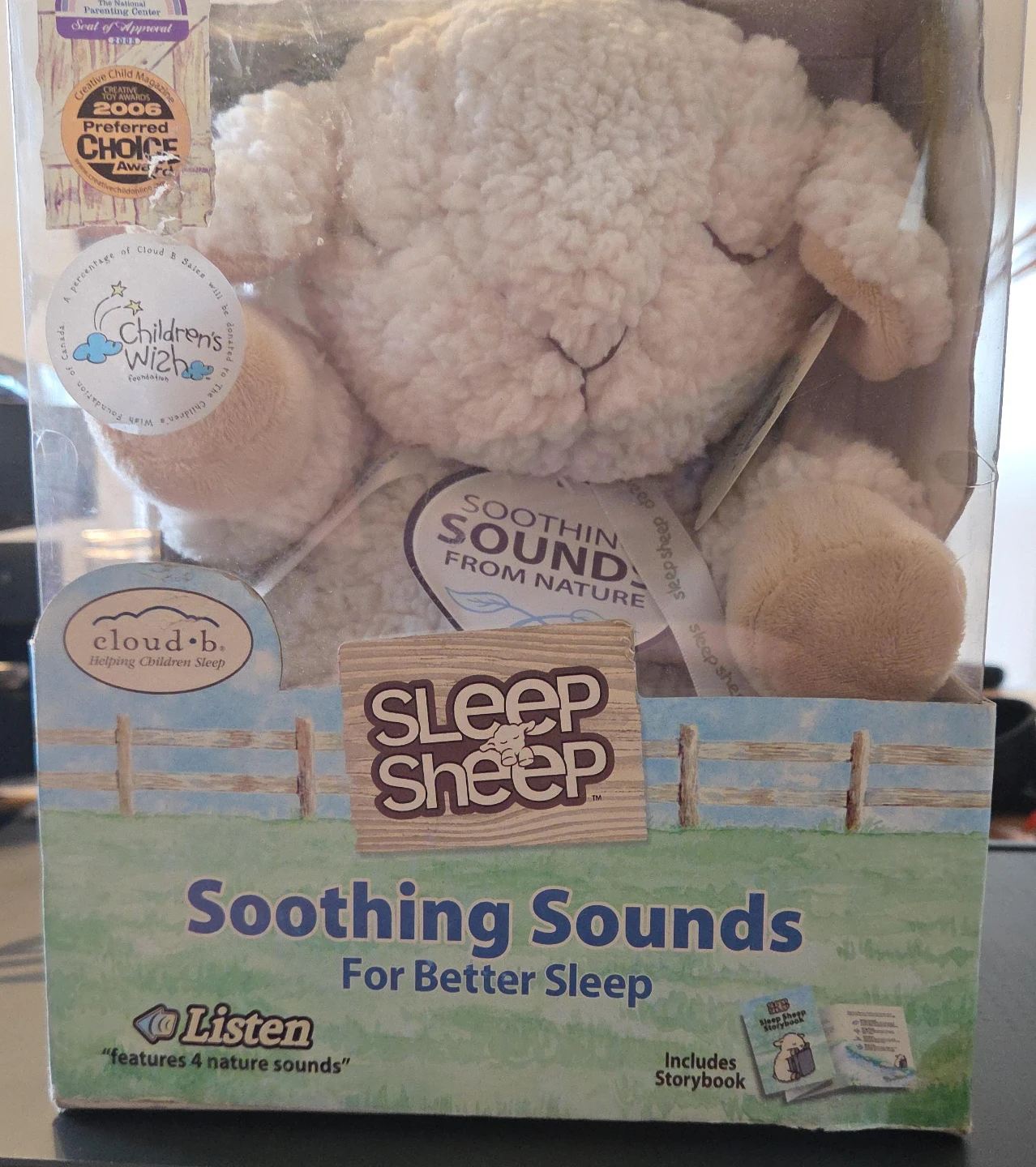 Cloud B Sleep Sheep Soothing Sounds Plush Toy