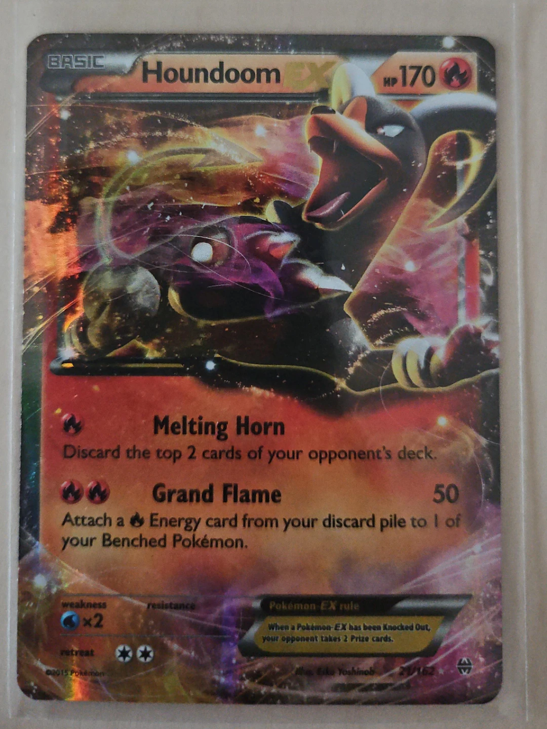 Pokémon Houndoom EX #21/162 – XY BREAKthrough – Ultra Rare