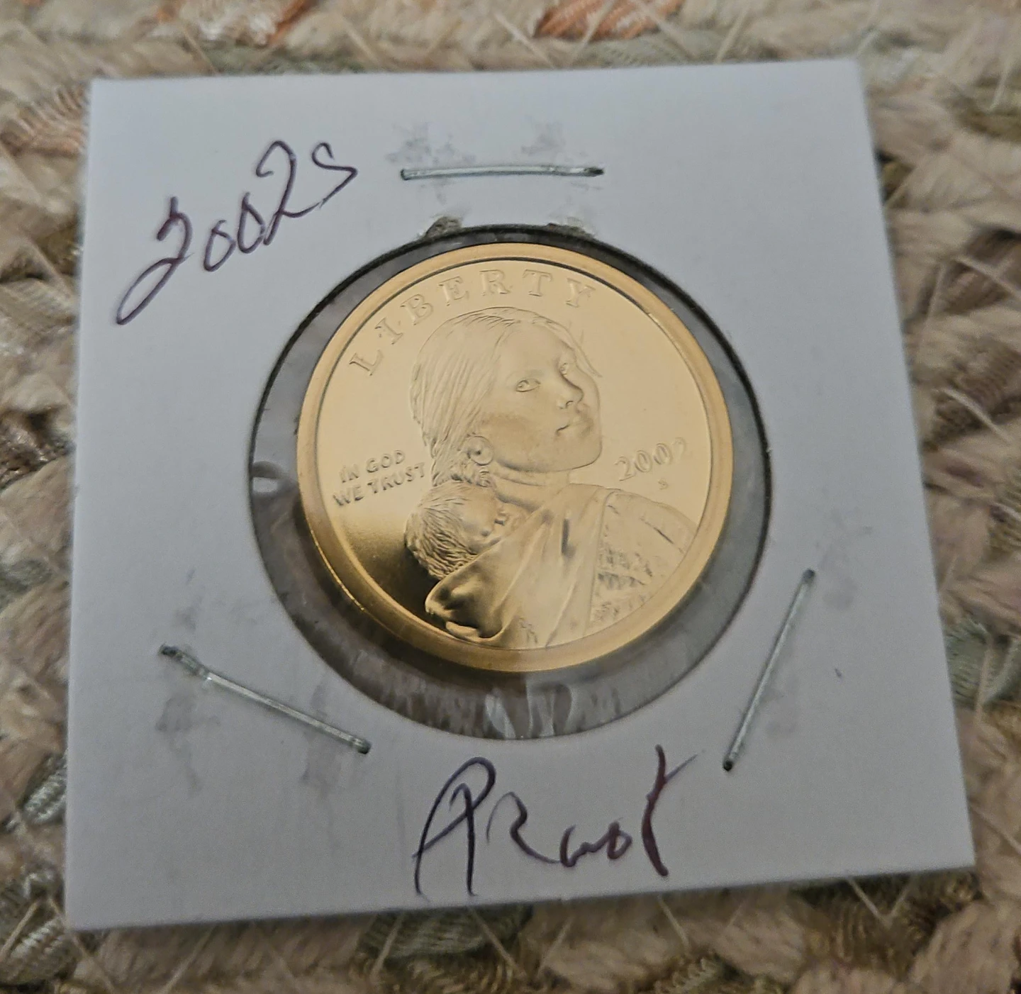 2002 S Sacagawea Proof Dollar Coin