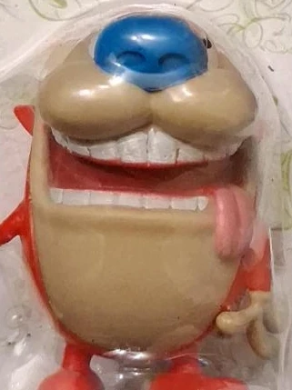 Ren & Stimpy "Happy Helmet" Character Figure