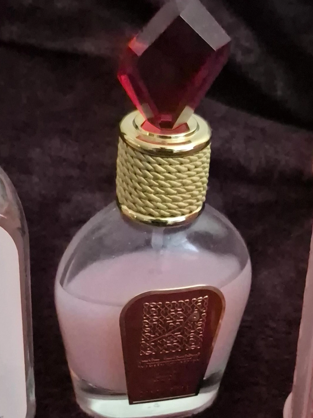 Perfume Bottle with Crystal Stopper
