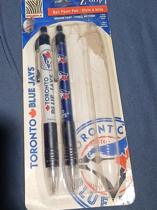 Zebra Toronto Blue Jays Ball Point Pens
