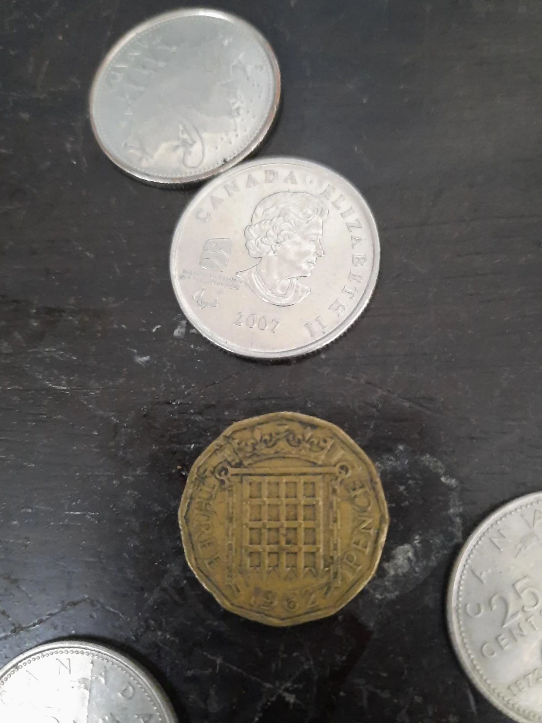 1962 Three Pence Coin