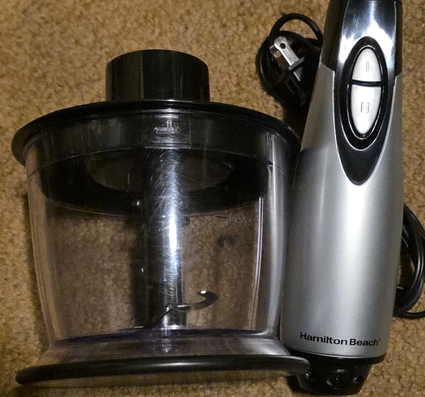 Hamilton Beach Immersion Blender D1732CE / 59765C- INCOMPLETE