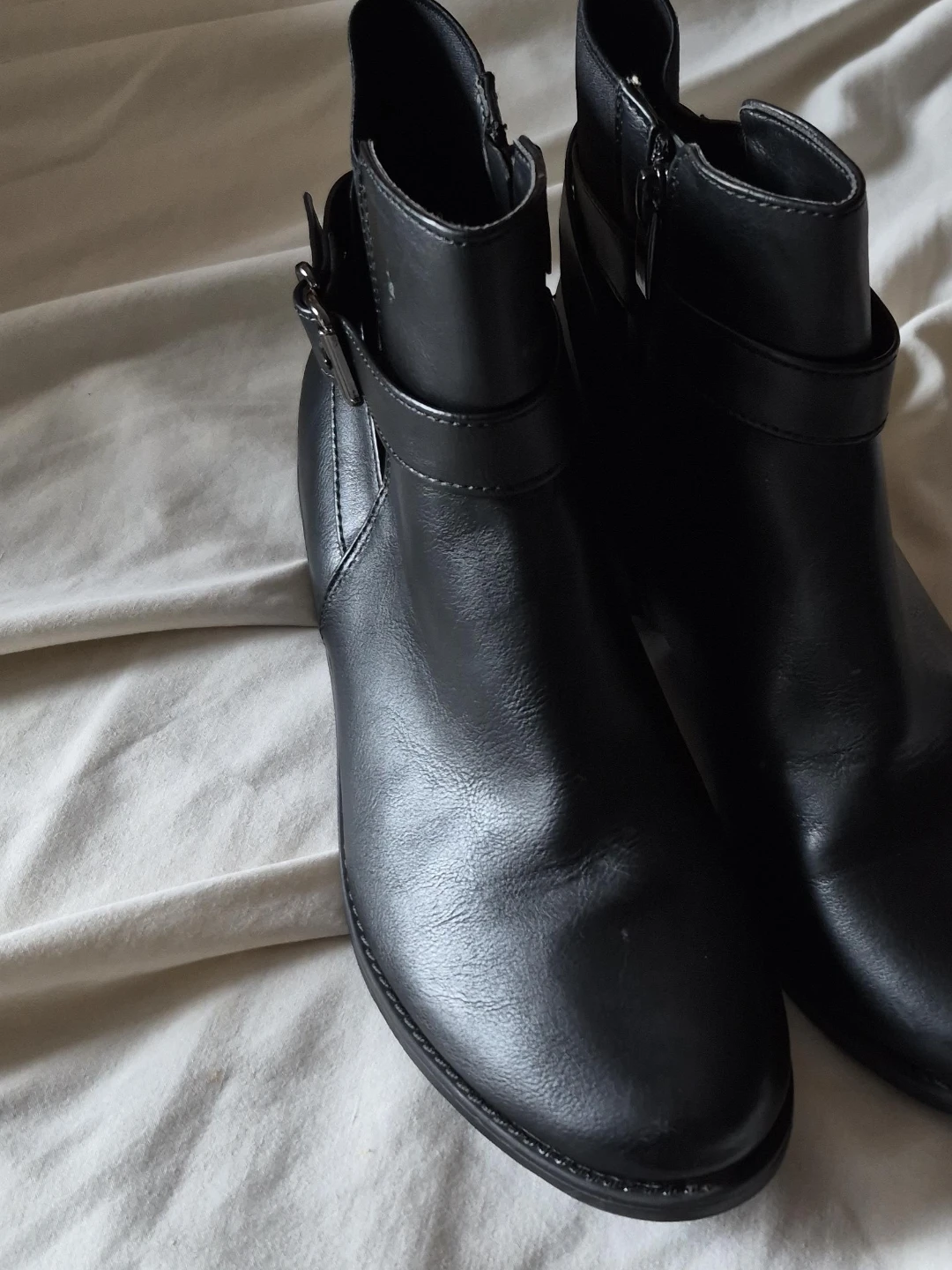 Top Moda Black Ankle Boots