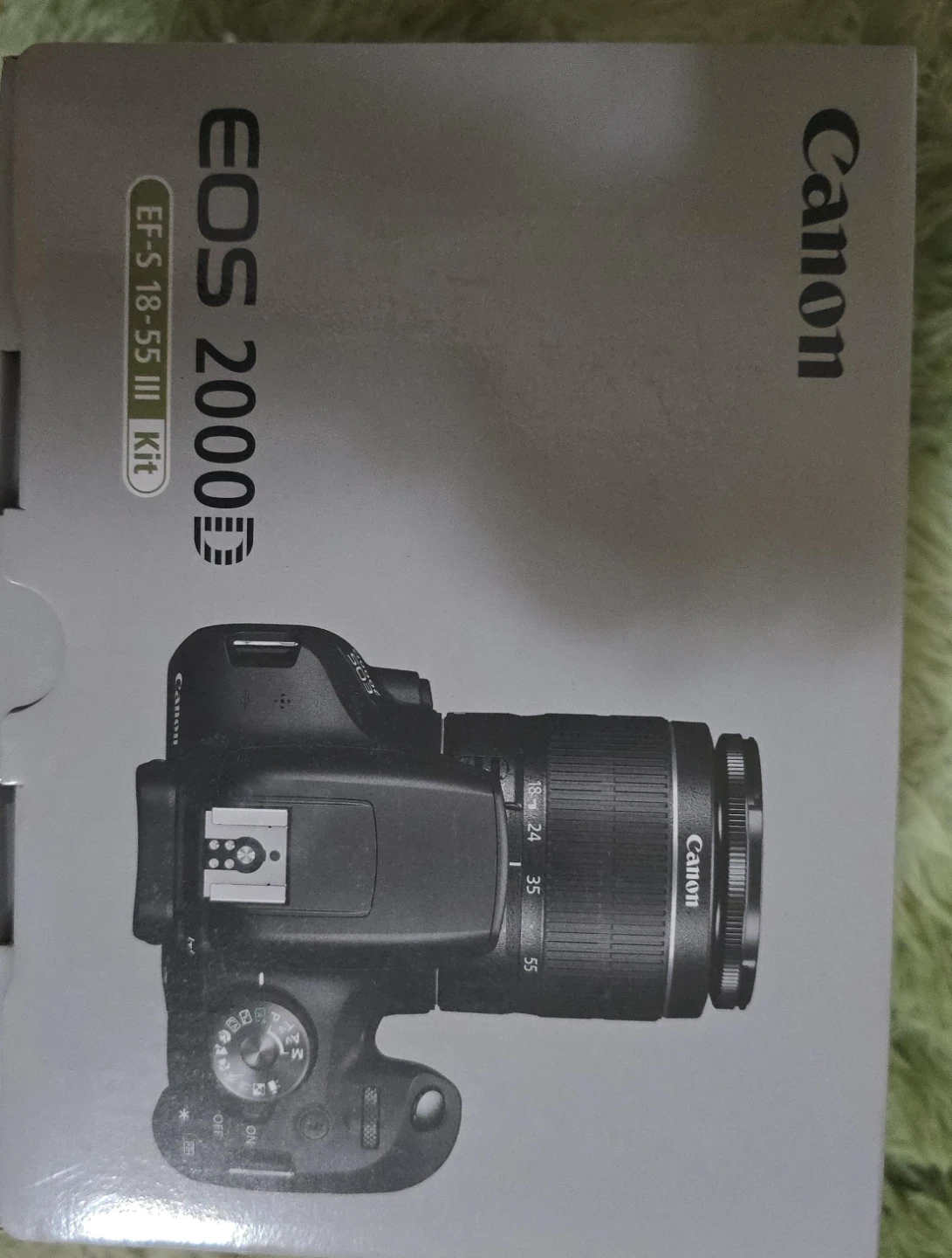 Canon EOS 2000D DSLR Camera with 18-55mm Lens Kit