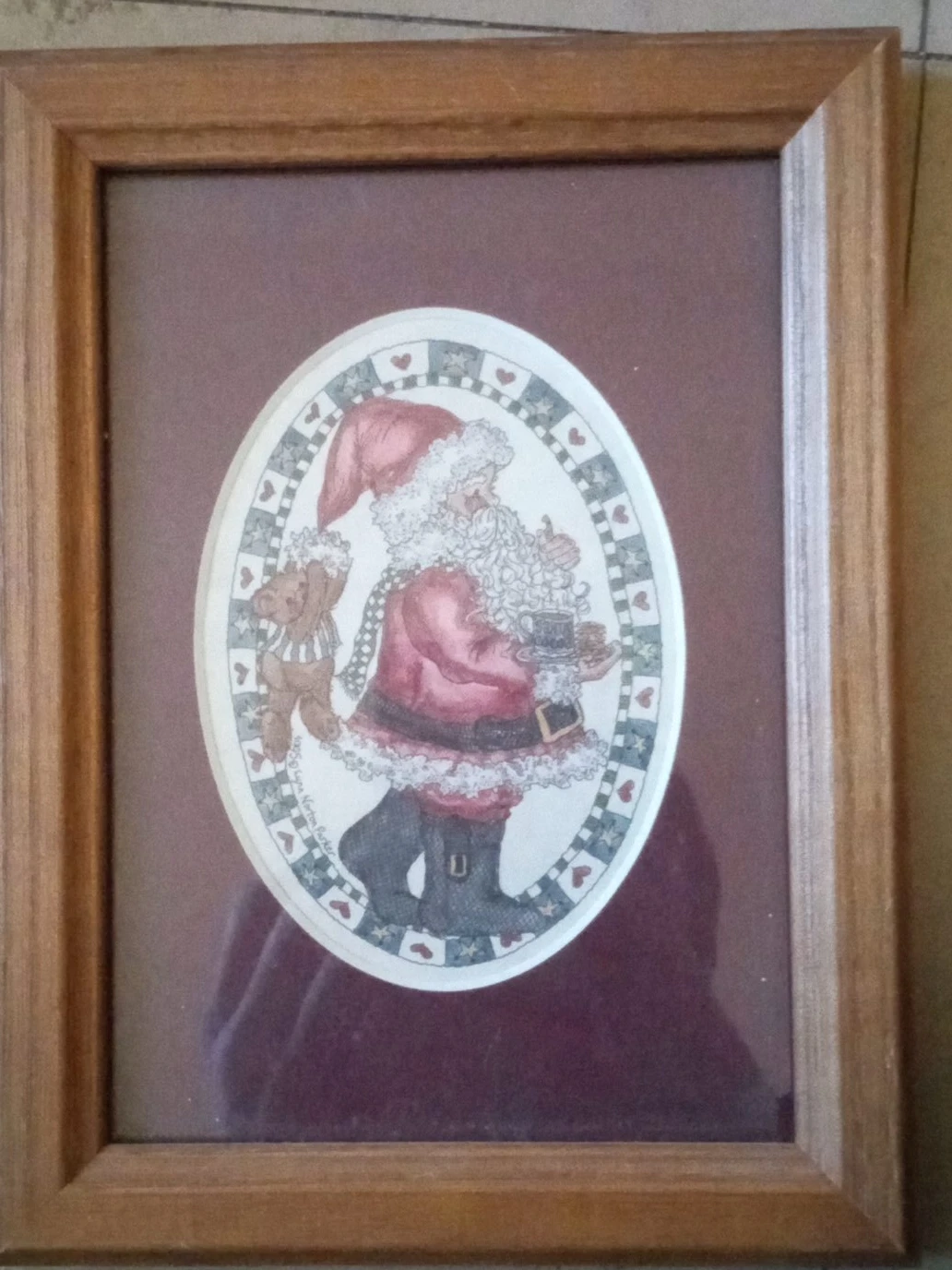 Framed Santa Claus Print by Barron International - photo 2