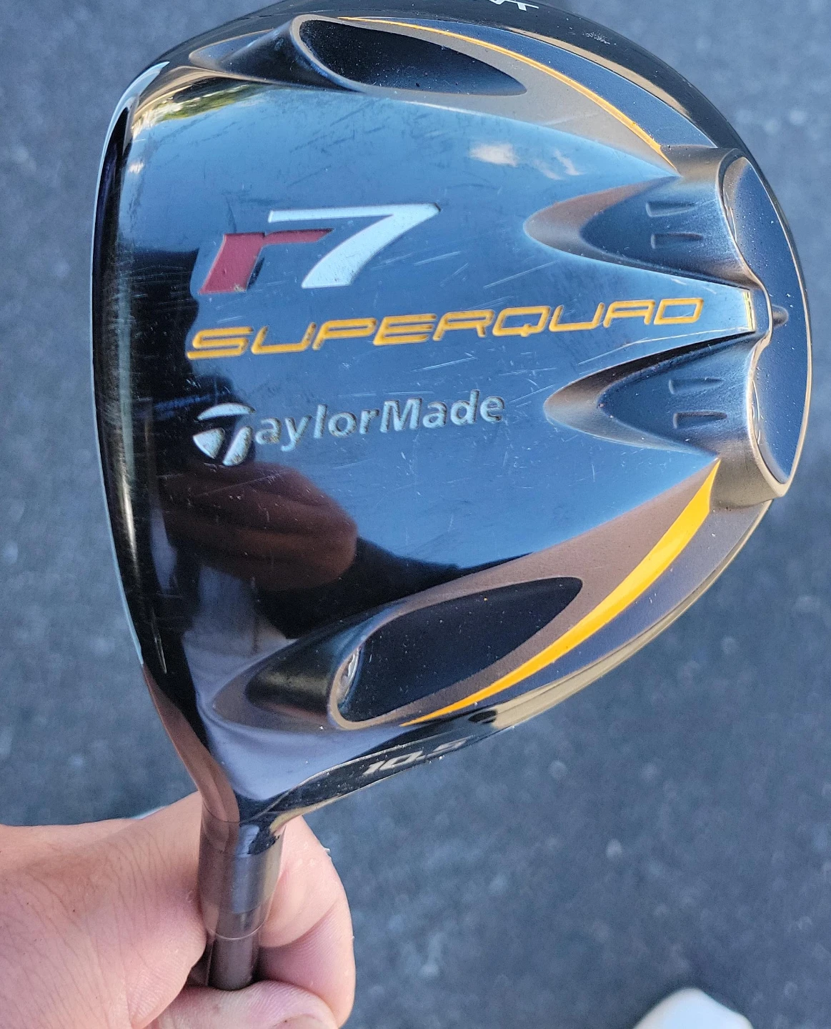 TaylorMade r7 SuperQuad Driver for lefty