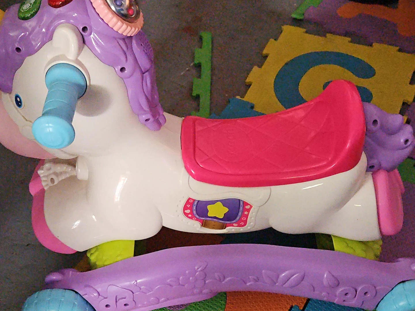 Fisher-Price Rocking Unicorn Ride-On Toy