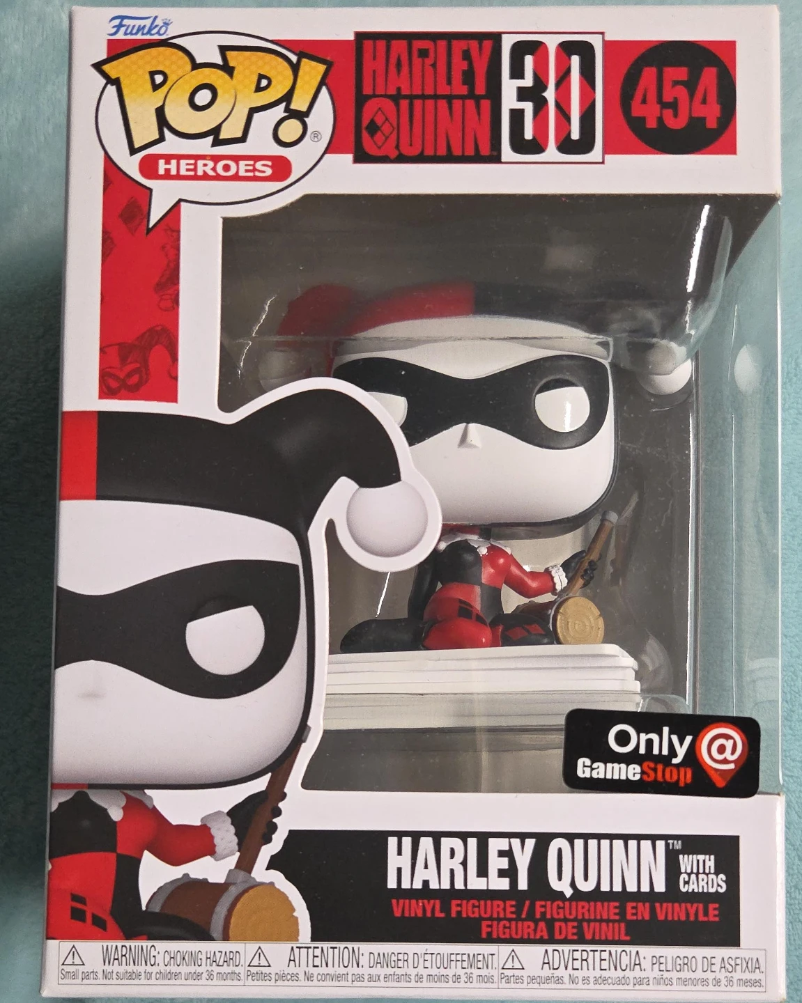 Funko Pop Heroes Harley Quinn 30th Anniversary 454