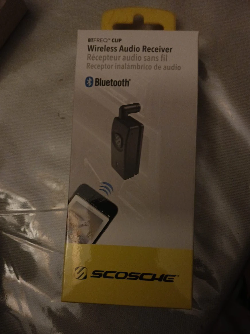 New Scosche BTFREQ CLIP Wireless Audio Receiver