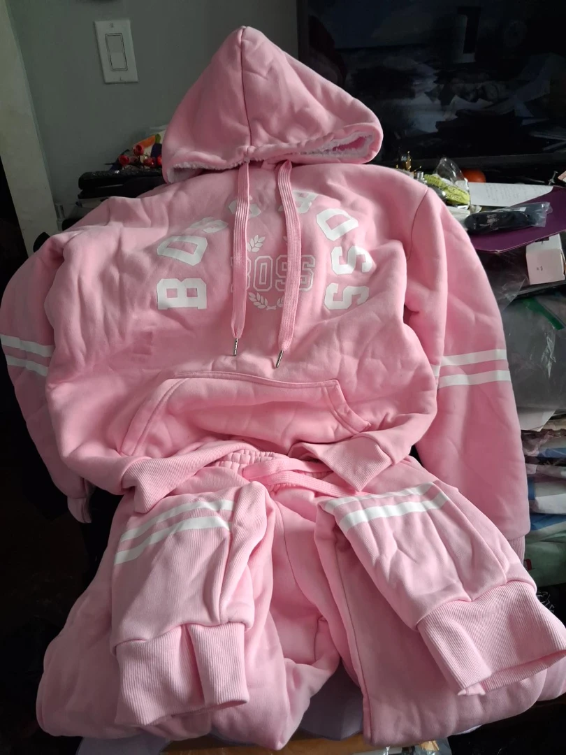 Pink Boss Tracksuit Set