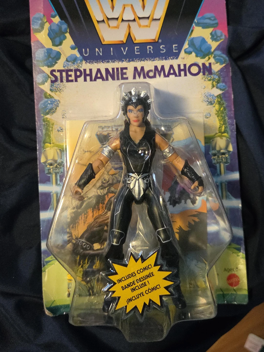 WWE Universe Stephanie McMahon Action Figure with Comic