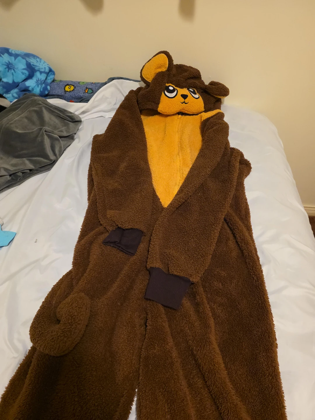 Monkey Character Onesie adult large size ( unisex)