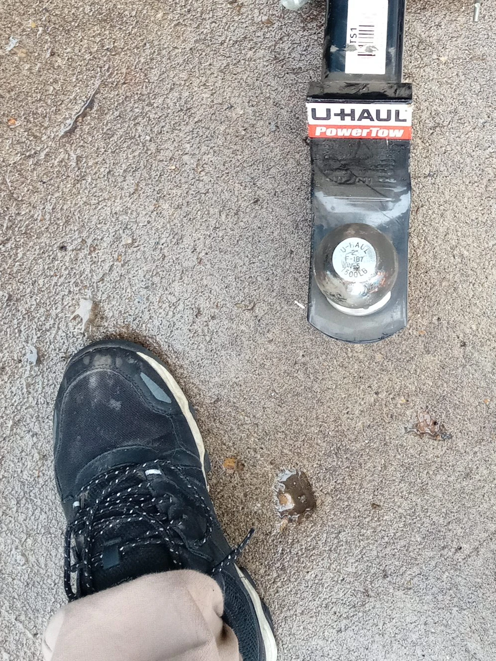 U-Haul PowerTow Trailer Hitch Ball