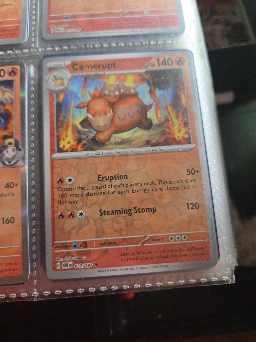 Pokémon TCG Camerupt 032/197