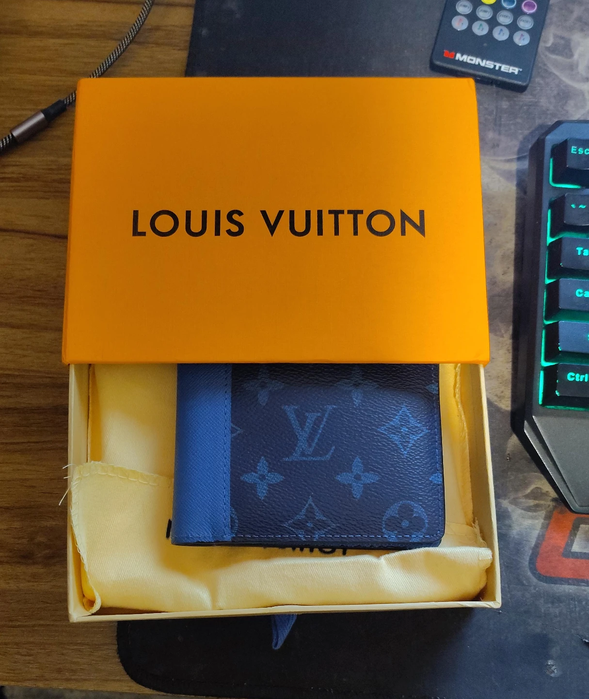 Louis Vuitton Monogram Eclipse Wallet