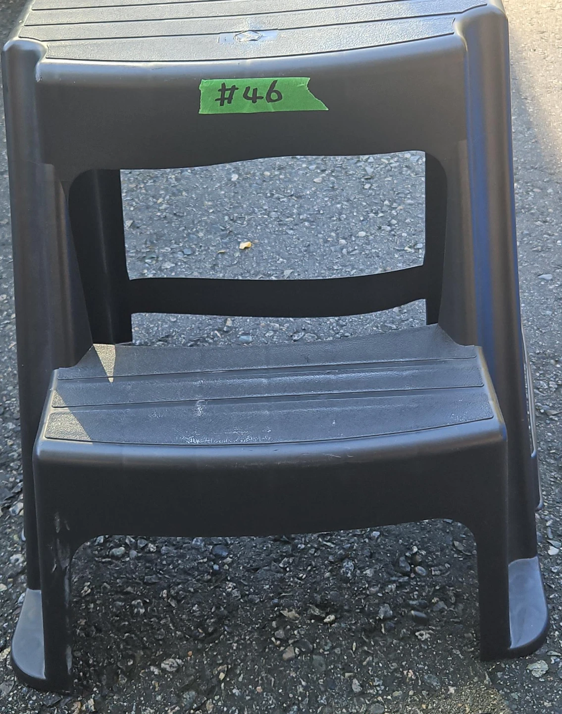 Two-Step Plastic Stool