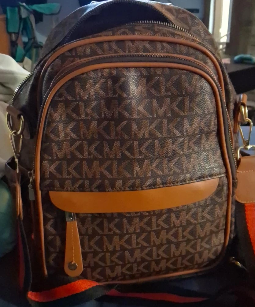 Michael Kors Logo Backpack