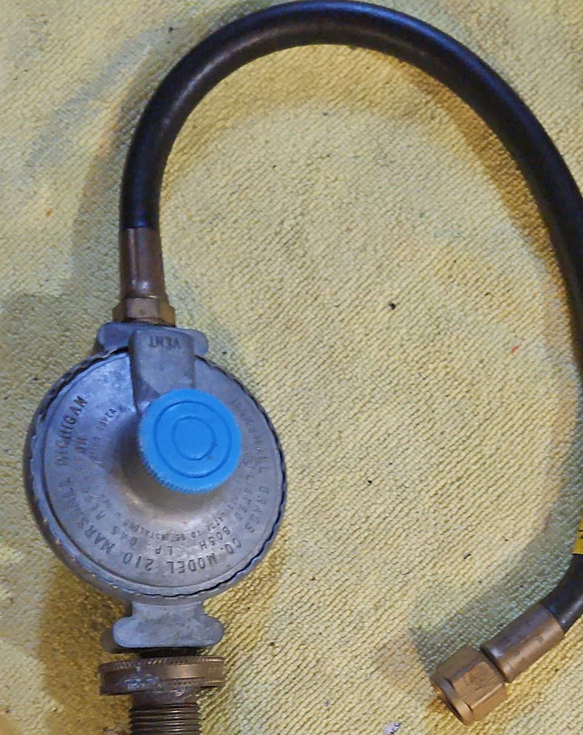 Marshall Gas Regulator Model 210