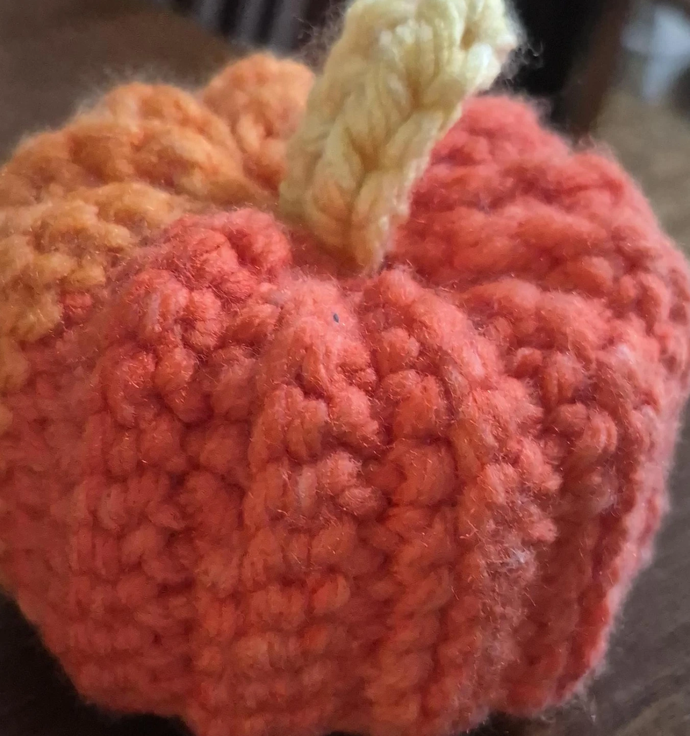 Handmade Crochet Pumpkin Decor