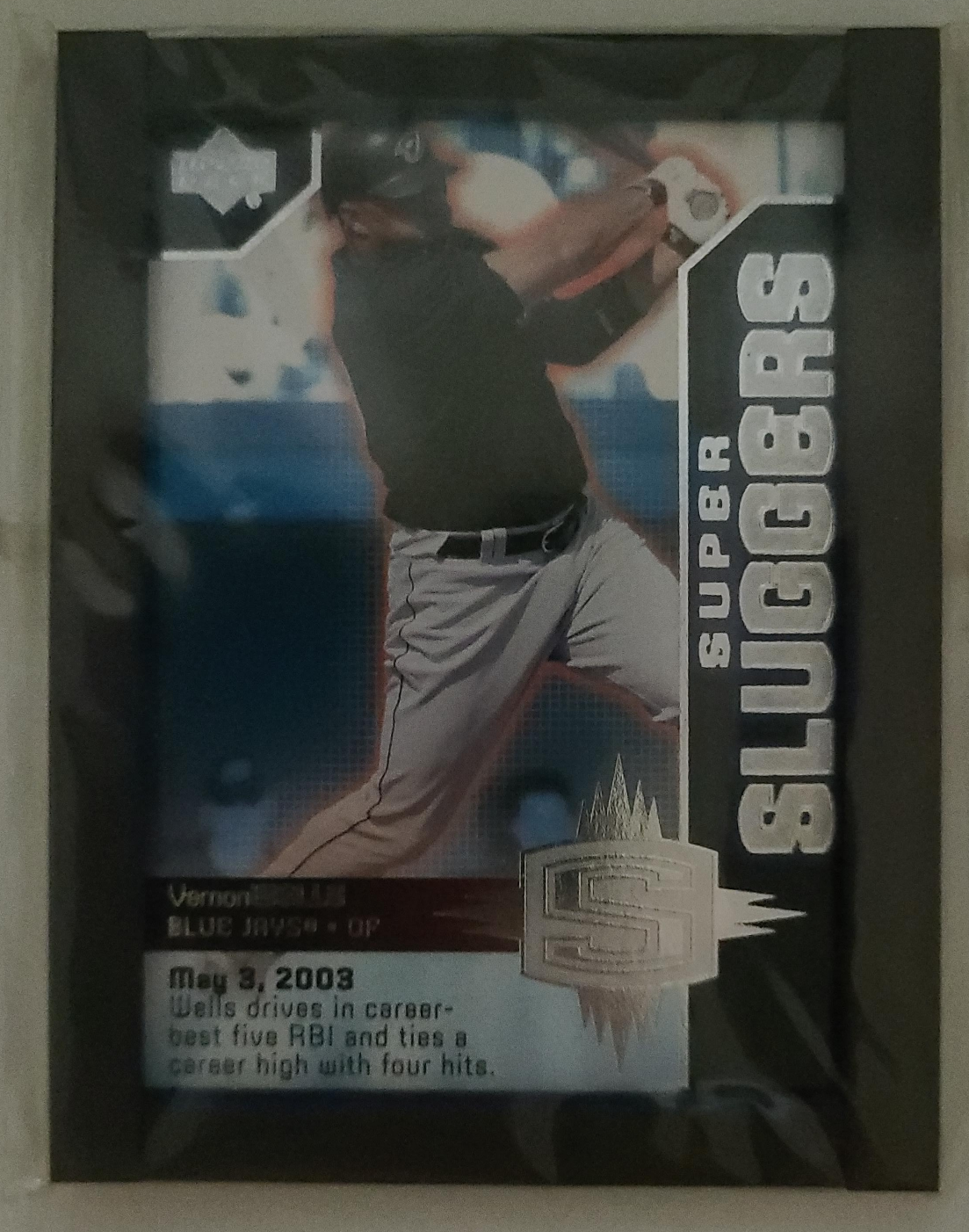 Upper Deck Vernon Wells Super Sluggers Trading Card