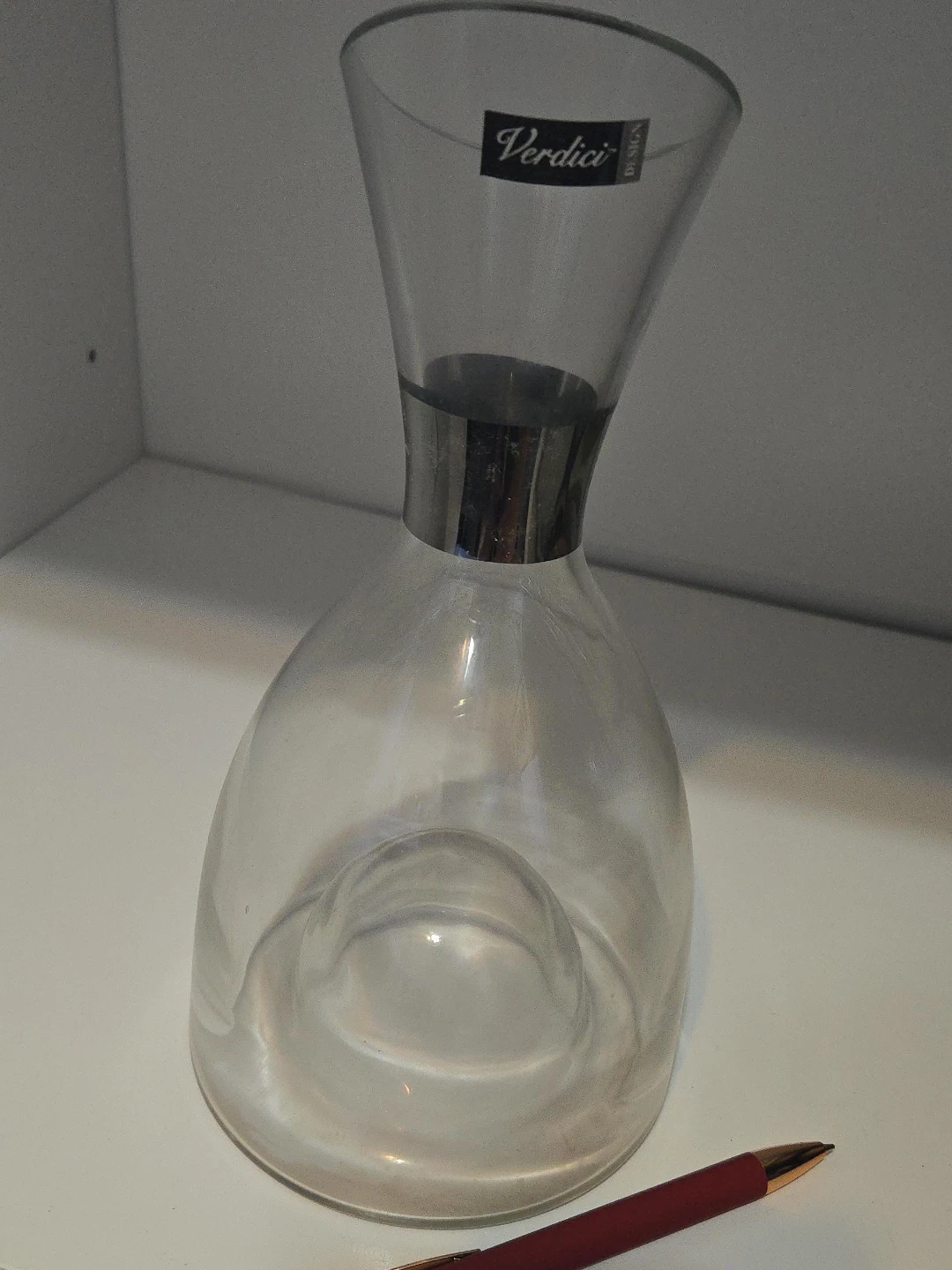Verdici Design Glass Decanter