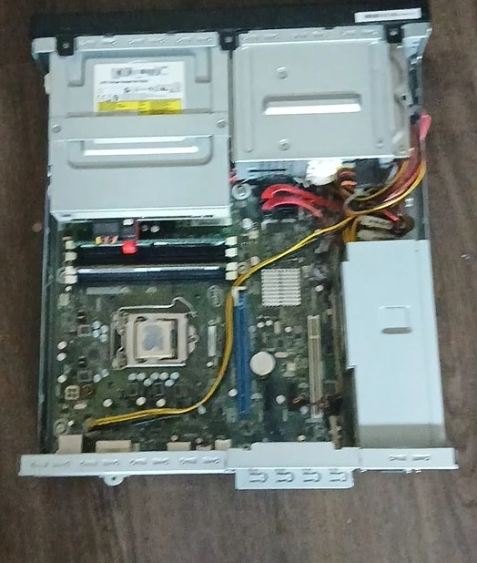 Dell Desktop Computer Chassis and Motherboard