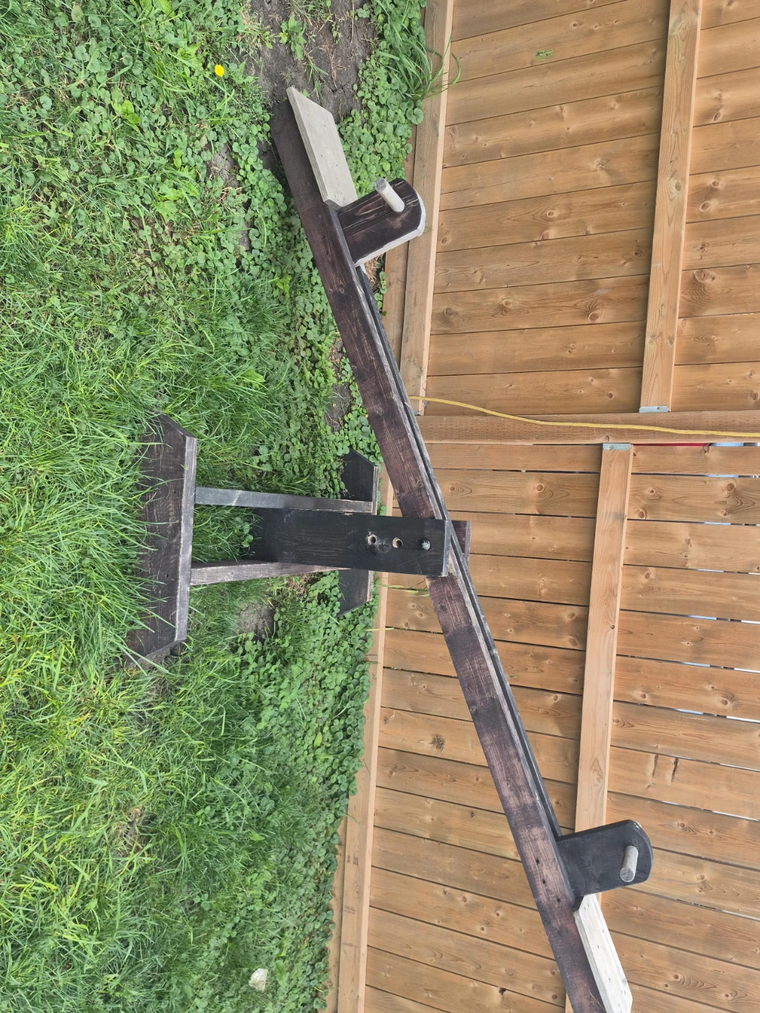 Wooden Sawhorse