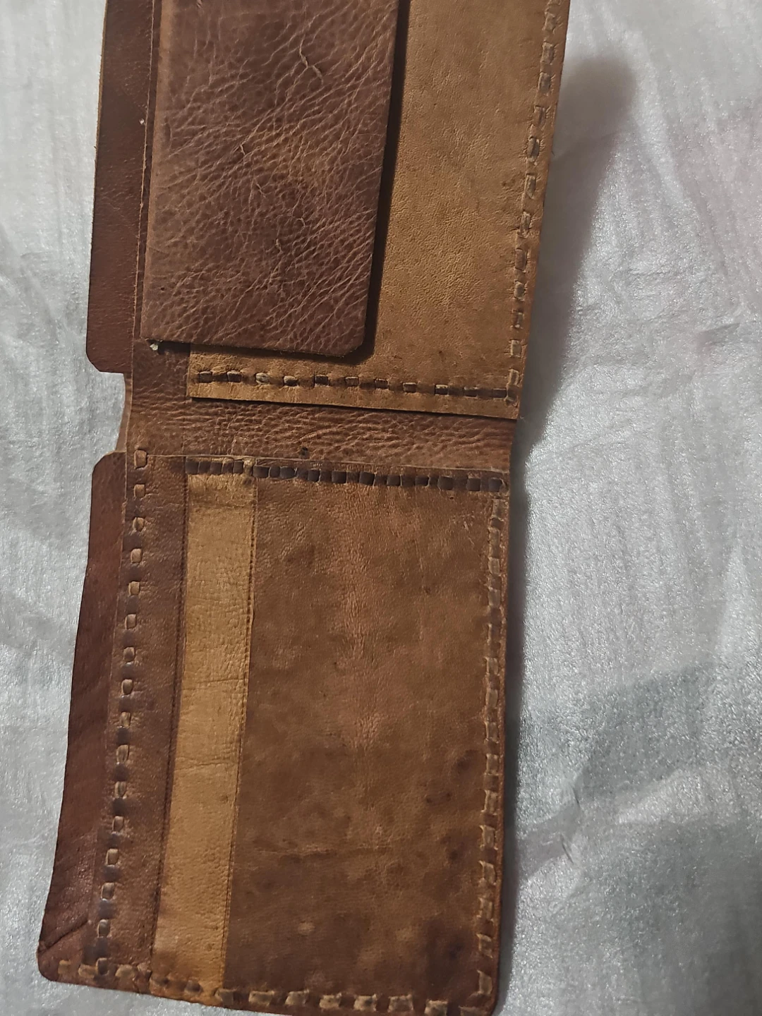 Brown Leather Bifold Wallet