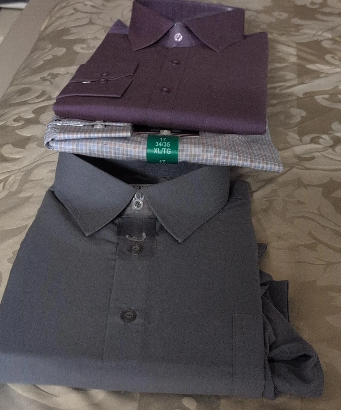 Lot of 3 Men's Dress Shirts XL