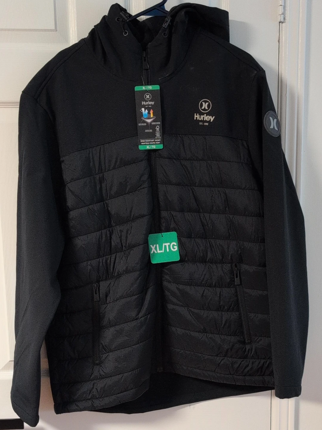 Hurley Wind Resistant Jacket Black