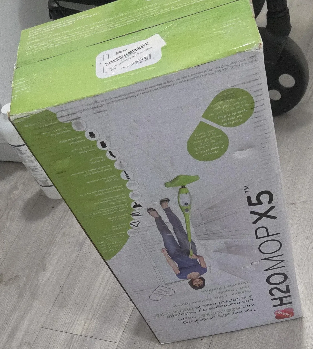 H2O Mop X5 Steam Cleaning System