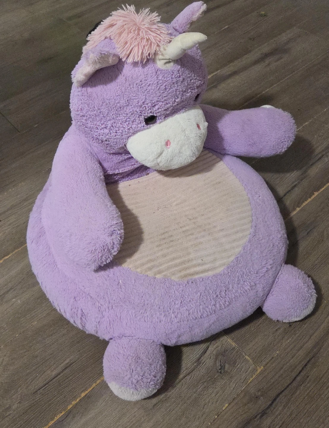 Plush Unicorn Children's Floor Chair