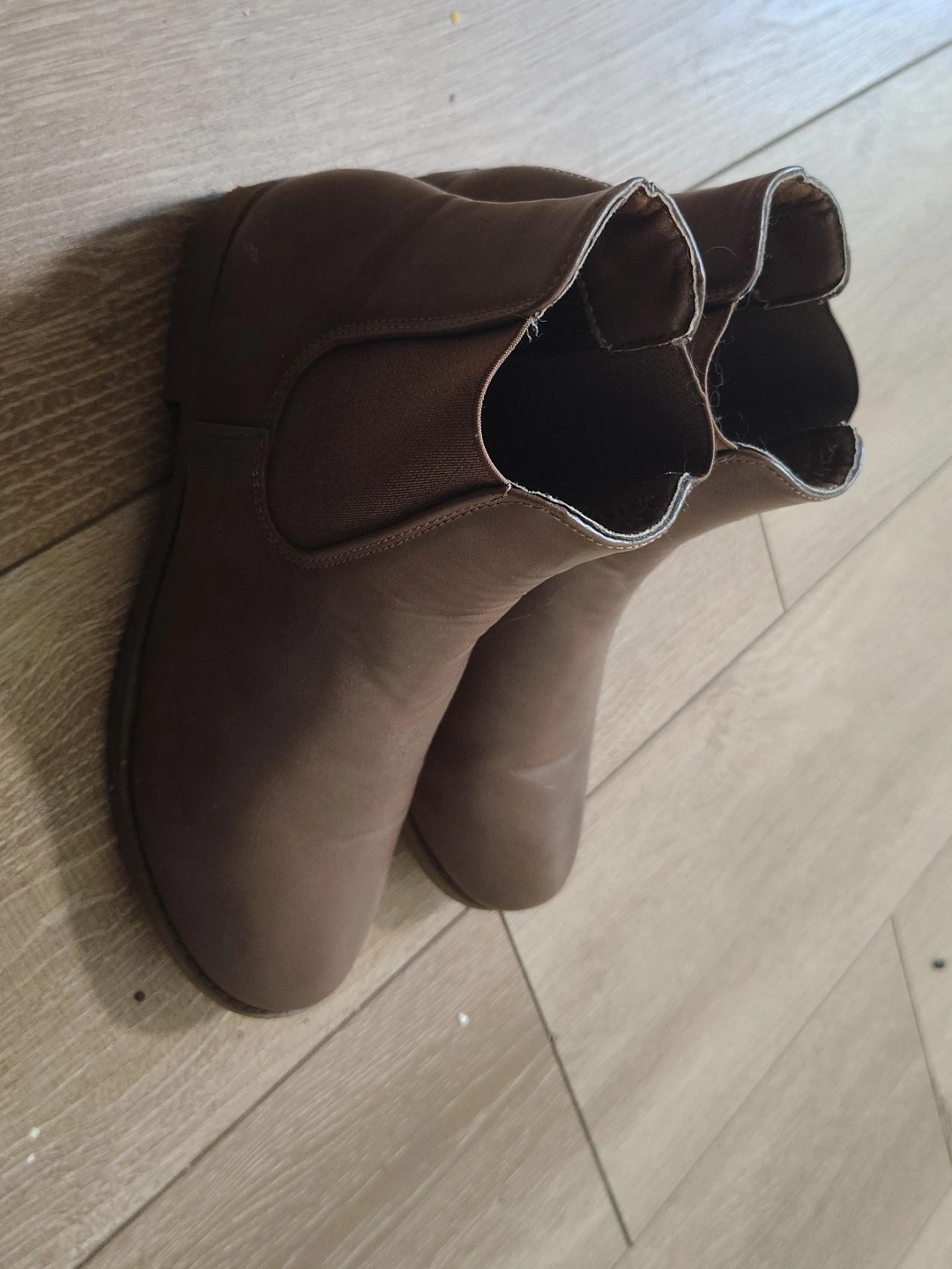 Brown Chelsea Ankle Boots