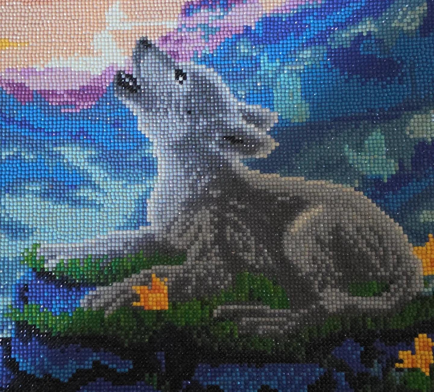 Wolf Diamond Painting Art