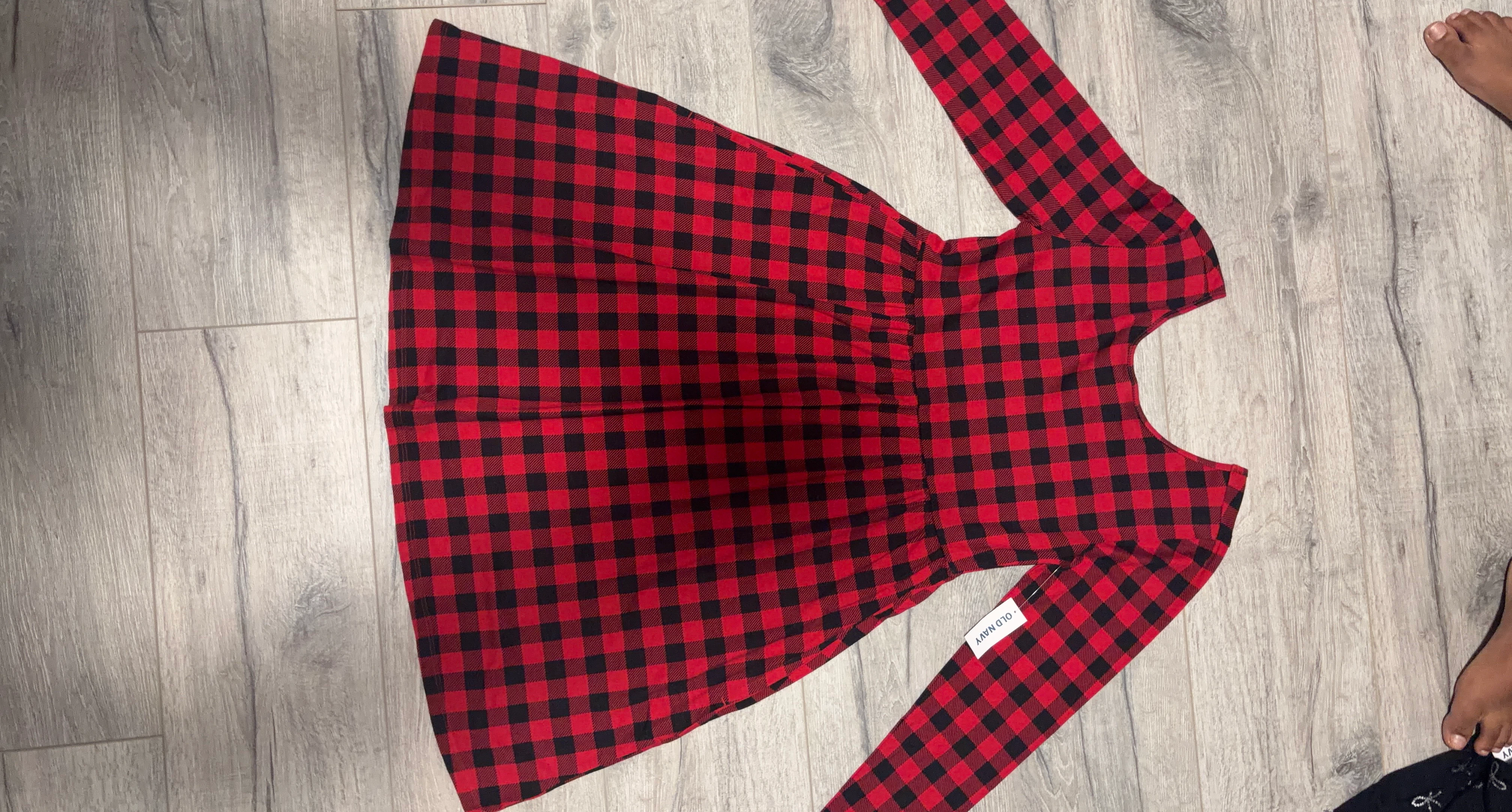 Old Navy Buffalo Check Dress
